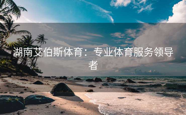 湖南艾伯斯体育：专业体育服务领导者